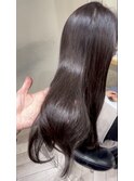 (akiko)ダークバイオレットカラー×艶ロング