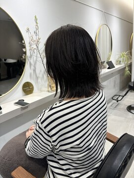 ルーラリーヘアーキタキュウシュウ(Luraliy hair kitakyushu) luraliyルーラリー北九州小倉北区城野レイヤーロブクビレイヤー