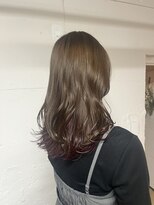 トクテ 吉祥寺(tokute) グレージュカラー/ボブウルフ/黒髪/ココアベージュ