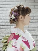 大人っぽアップスタイル