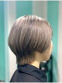 【ショートウルフ×グレー】20代30代40代50代