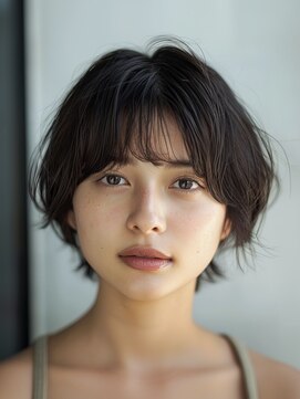 ジルヘアーニコ(jill hair nico.) 暗髪ショート☆