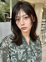 ミンクス 原宿店(MINX) イメチェン前髪小顔こなれミディ_表参道/原宿