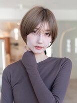 ケアリー 越谷レイクタウン(Carelly) デザインカラー/レイヤーカット/ウェットヘア/オリーブベージュ