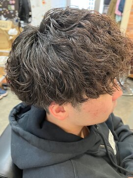 ダピエス(da pie'ce) メンズパーマカラー