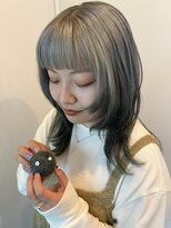 ヘアールーム(Hair Room)&nbsp;グラデーション×グリーンカラー