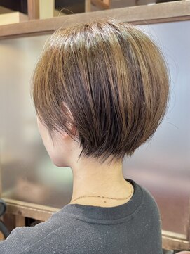 ハピネス クローバー 学園前店(Happiness CLOVER) ☆イメチェン大人かわいい★ショートボブ/白髪ぼかし/ハイライト