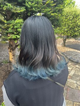 ヘアルーム フラット(HAIR ROOM flat) 裾カラー