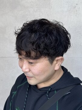 ふんわりシャドウパーマ