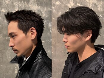 ドミ(DOMI)の写真/ラフなのに、どこか洗練されている。トレンドの束感とシルエットで、周囲を惹きつけるメンズスタイル。