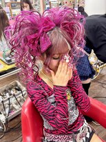 ヘアセットアップス(UP's) どの角度から見ても可愛い『スジ盛りギャルツインテール♪』