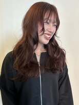 ラパンセノアール(LA PENSEE NOIR) ロングレイヤー×暖色カラー