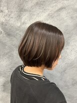 ヘアーエバリーズ(hair Everies)&nbsp;艶感ブラウンボブ