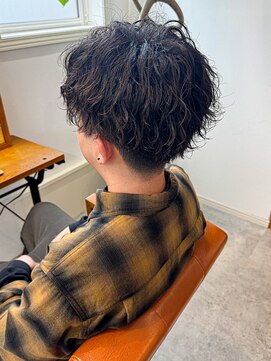 アムレヘアー(amule hair) 【amule hair】縦落ちスパイパーマ/30代/40代