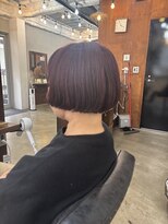 ヘアメイク デザート(HAIR MAKE DESART)&nbsp;木村法子【ミニボブ×濃い色で白髪を目立ちにくく♪】