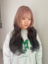 ココバイジル(CoCo by JILL)&nbsp;ルーツカラー/pink ×brown