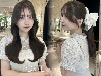 フォルテ 表参道店(FORTE)の写真/顔周りに魔法をかける、似合わせカットで印象チェンジ！[髪質改善/縮毛矯正/顔周り/学割U24/表参道]