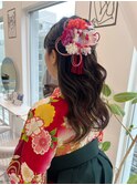 袴着付け/袴/卒業式着付け/着物/袴着付/袴ヘアセット/袴ヘア