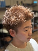 エクファフォーメン(EX-FA FOR MEN) リバースセンターパート/ニュアンスパーマ/ダウンバング/瀬田