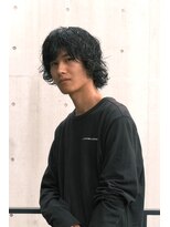 ブークル(boucle) メンズロング メンズミディアム ミディアムパーマ メンズボブ