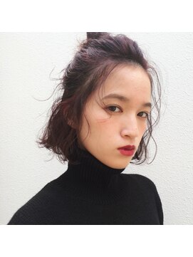 ピープル(people) cherry red×bob arrange