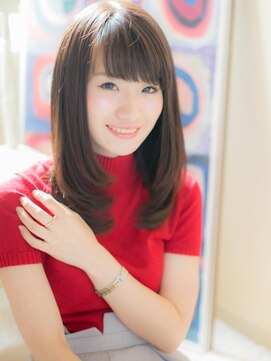 ブルー(BLUE) *CUORE水戸*…さらさらクラシカル☆愛されワンカールセミディb