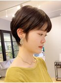 黒髪こそおしゃれショート◎山本みづき