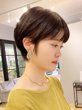 ジアン バイ ミルボン NU茶屋町+(GIEN by milbon) 黒髪こそおしゃれショート◎山本みづき