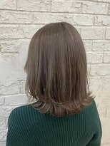 プライズ 池袋店(prize) スモーキーベージュ レイヤーカット くすみベージュ池袋7045