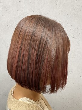 ミリュウ(Milieu) 柔らかい縮毛矯正で乾かすだけのボブスタイル