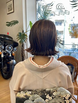 ベル(BELL) お着物にも◎外ハネヘア【BELL用賀/桜新町】