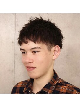 クランク(CRANK) 春にピッタリ♪さわやかツーブロックスタイル