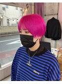 【MIRAC町田で河原崎】フラッシュピンクマッシュ