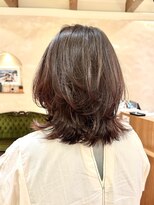 ウルフカット/レイヤー/ミディアムレイヤー 20代30代40代髪型