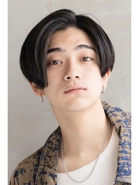 アルテ(ARTE) 【ARTE表参道/青山】センターパート×黒髪×アップバング