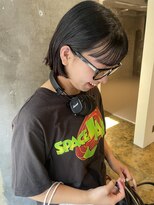 ハマモト&nbsp;クセを活かしたボブ