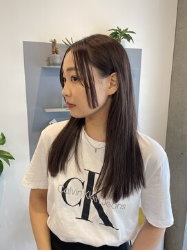 カサネ(casane) ぷつっと、サイドバング