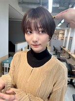 サンド 池袋(sand)&nbsp;マッシュショート「髪質改善/ショートカット/マチルダボブ」