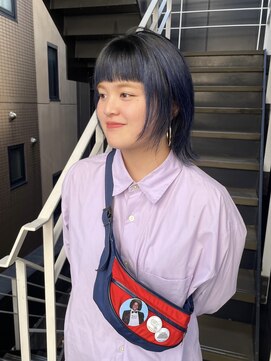 シオ ヘアー デザイン(Sio. hair design) ブリーチ必須BLUE