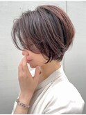 抜け感ショートボブ/30代40代50代/キレイ系女子