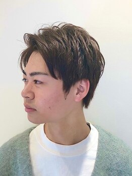 トータルビューティーハナコ(Total Beauty)の写真/男性も気軽に通えると好評◎女性目線で創り出す“ナチュラルだけどかっこいい”清潔感溢れる好印象Style☆