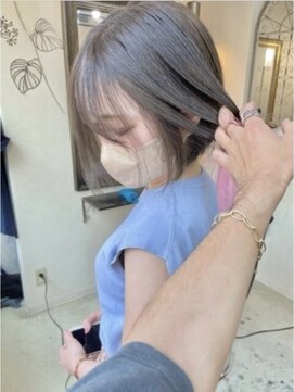 似合わせ/白髪ぼかし/インナーカラーに特化した髪質改善サロン 元住吉 武蔵小杉 似合う髪色診断と髪質改善カラー/白髪ぼかし/インナーカラー