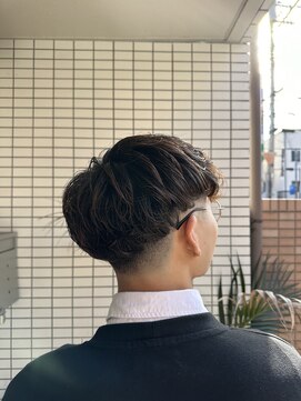 スウェル 船橋店(Swell) ハイライト/マッシュパーマ/ウルフ/アッシュブラック3