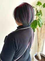 ヘアサロン セロ(Hair Salon SERO) 【セロ姫路】デザインカラー/ハイライトパープル