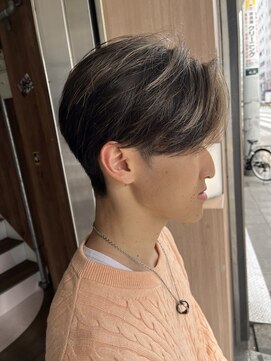 アヴァンス 天王寺店(AVANCE.) 【メンズ特化】センターパート×メッシュ