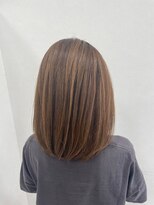 ピュア Pure 入間春日店 ハイライト白髪ぼかし