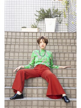 リブロ 三軒茶屋(LIBRO) 個性派×ハンサムショート