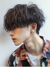 ジゼル 宗像(GiseL) 韓国風グランジマッシュ メンズカット