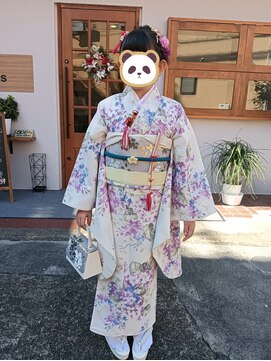 モントン(mon temps) 七五三ボブでアップスペシャル