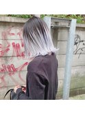 ホワイトブリーチ、グラデーション、バレイヤージュ
